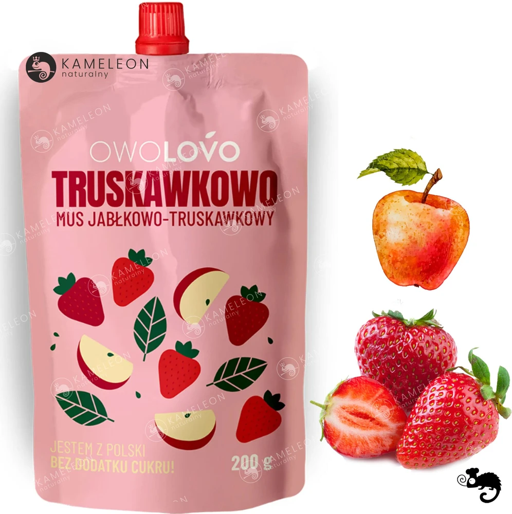 OWOLOVO VAISIŲ PUTESĖS VAIKAMS, 12 SKIRTINGŲ SKONIŲ mišinys!! be cukraus 12 x 200G