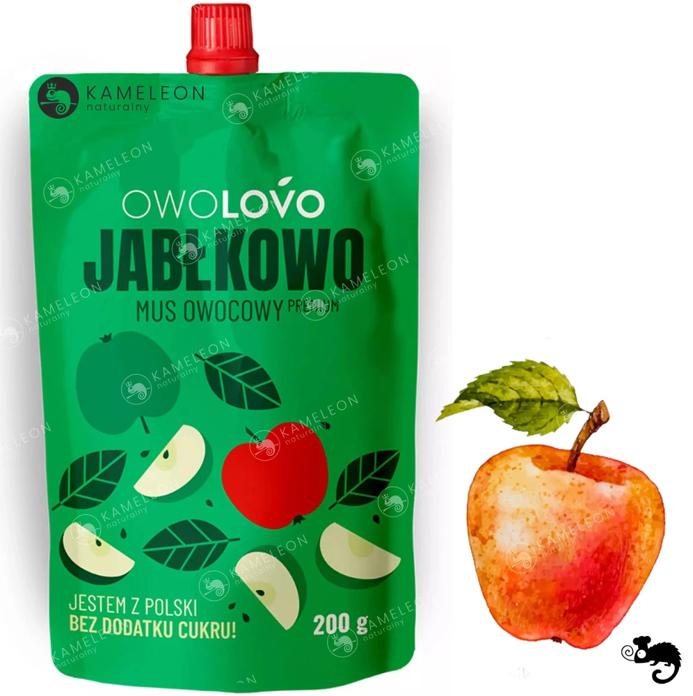 OWOLOVO VAISIŲ PUTESĖS VAIKAMS, 12 SKIRTINGŲ SKONIŲ mišinys!! be cukraus 12 x 200G