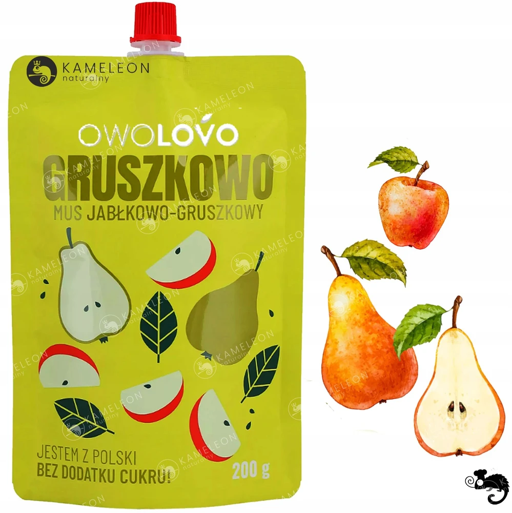 OWOLOVO VAISIŲ PUTESĖS VAIKAMS, 12 SKIRTINGŲ SKONIŲ mišinys!! be cukraus 12 x 200G