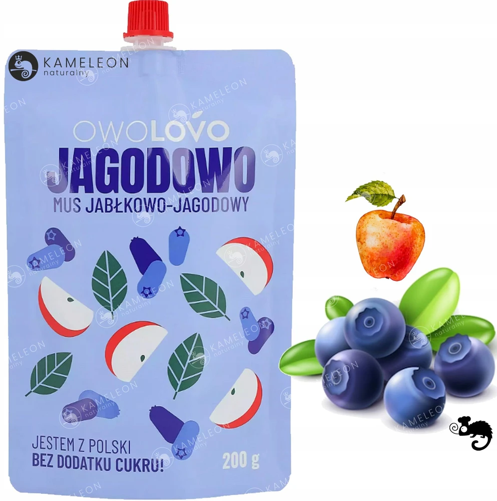 OWOLOVO VAISIŲ PUTESĖS VAIKAMS, 12 SKIRTINGŲ SKONIŲ mišinys!! be cukraus 12 x 200G
