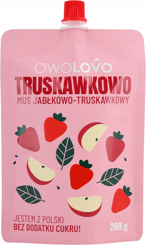 Owolovo vaisių putėsių mišinys 10 skonių 200 g x 40 vnt.