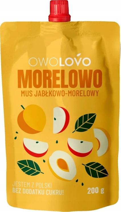 Owolovo vaisių putėsių mišinys 10 skonių 200 g x 40 vnt.