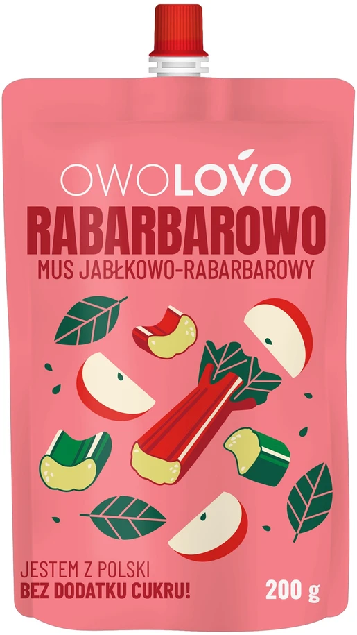 Owolovo vaisių putėsių mišinys 10 skonių 200 g x 40 vnt.