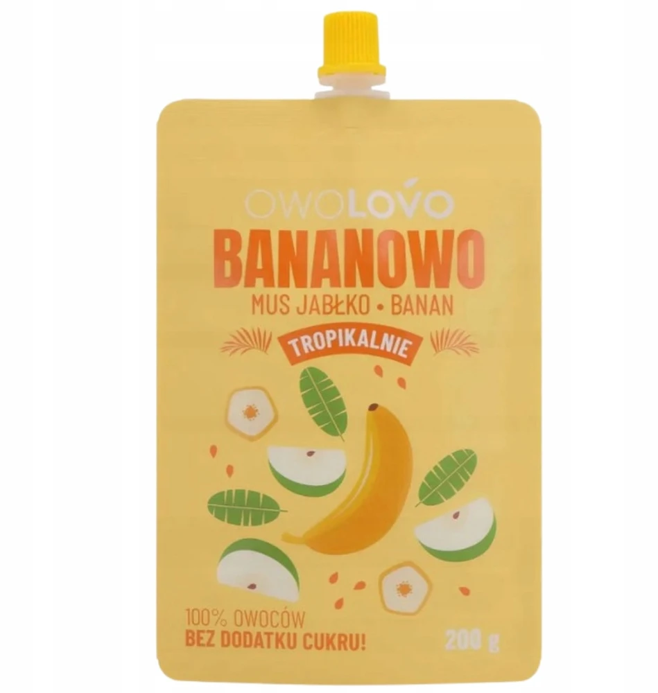 Owolovo vaisių putėsių mišinys 12 skonių x 200 g