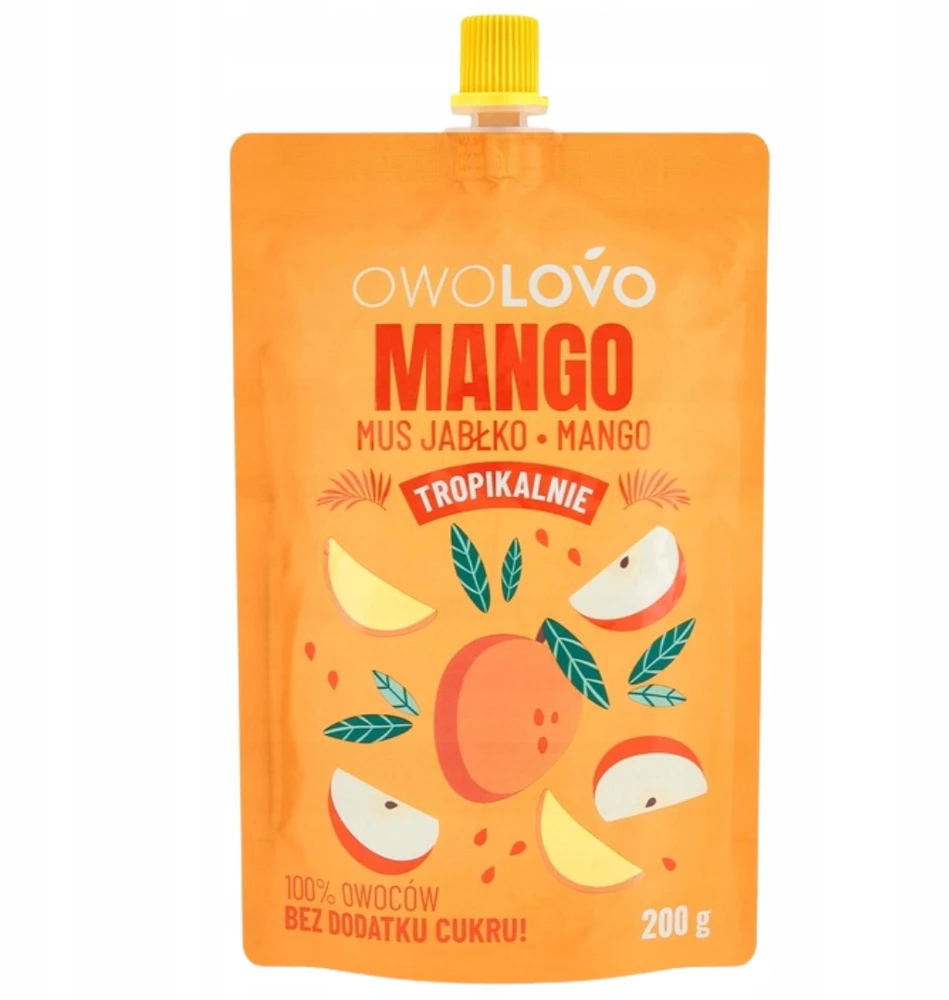 Owolovo vaisių putėsių mišinys 12 skonių x 200 g