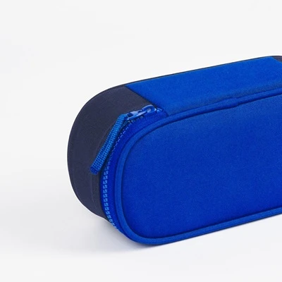 Oxford Funky pieštukinė dėklas, tvirtas, granato spalvos