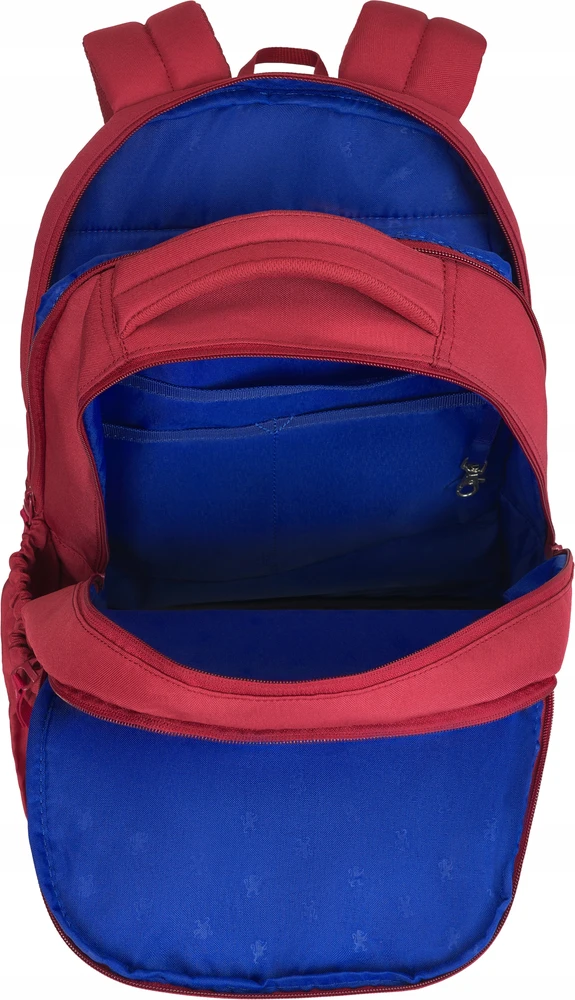 Oxford mokyklinė kuprinė 3 skyrių, 26l, bordo spalvos