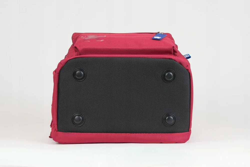 Oxford mokyklinė kuprinė 3 skyrių, 26l, bordo spalvos