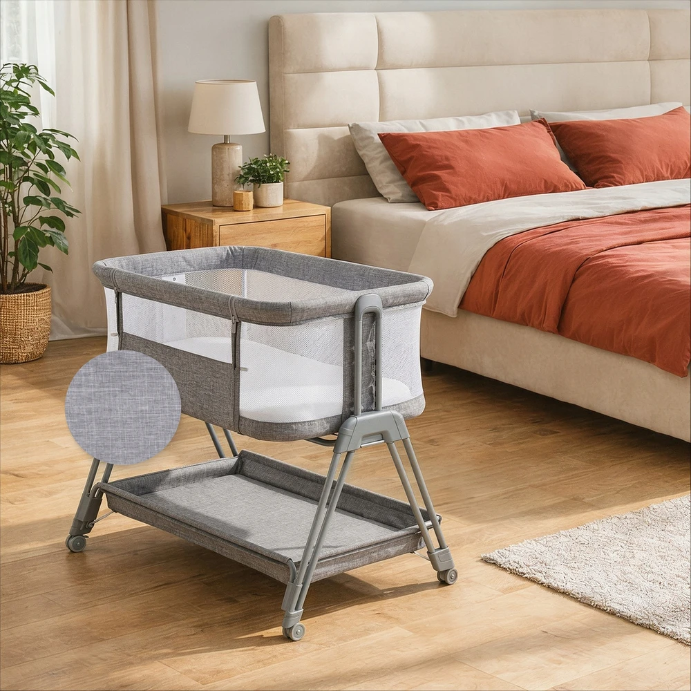 Lovytė 2in1 Lionelo Luna, Pilkas Concrete