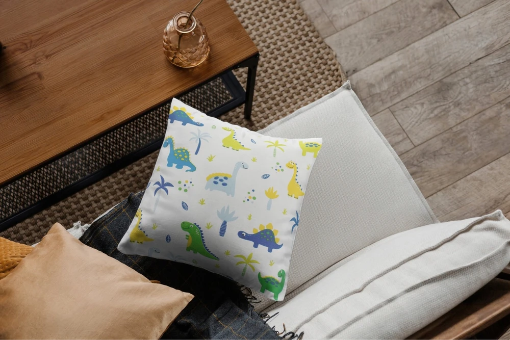 Łóżkoholicy PAGALVĖS UŽVALGAS 40x40 Jasiek pagalvei Jaśki užtrauktukas miegui Belluno COTTON