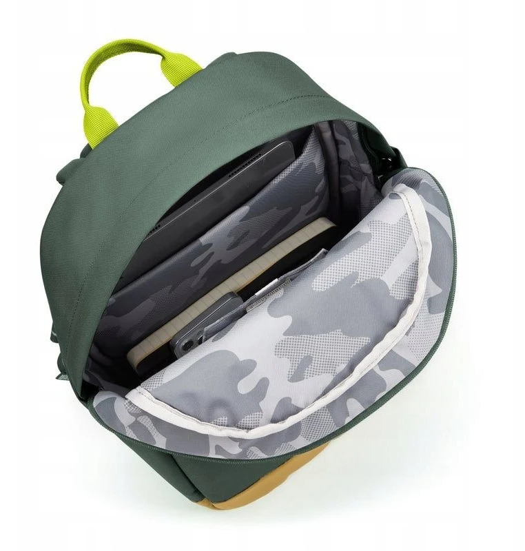 Pacsafe Go 15l - Antivagysčių kuprinė, 15l, žalia