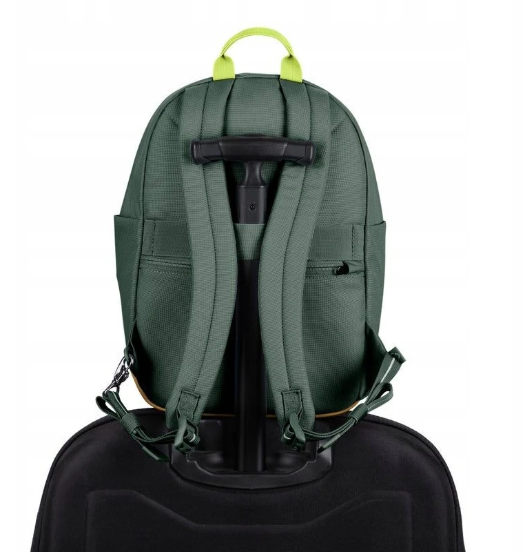 Pacsafe Go 15l - Antivagysčių kuprinė, 15l, žalia