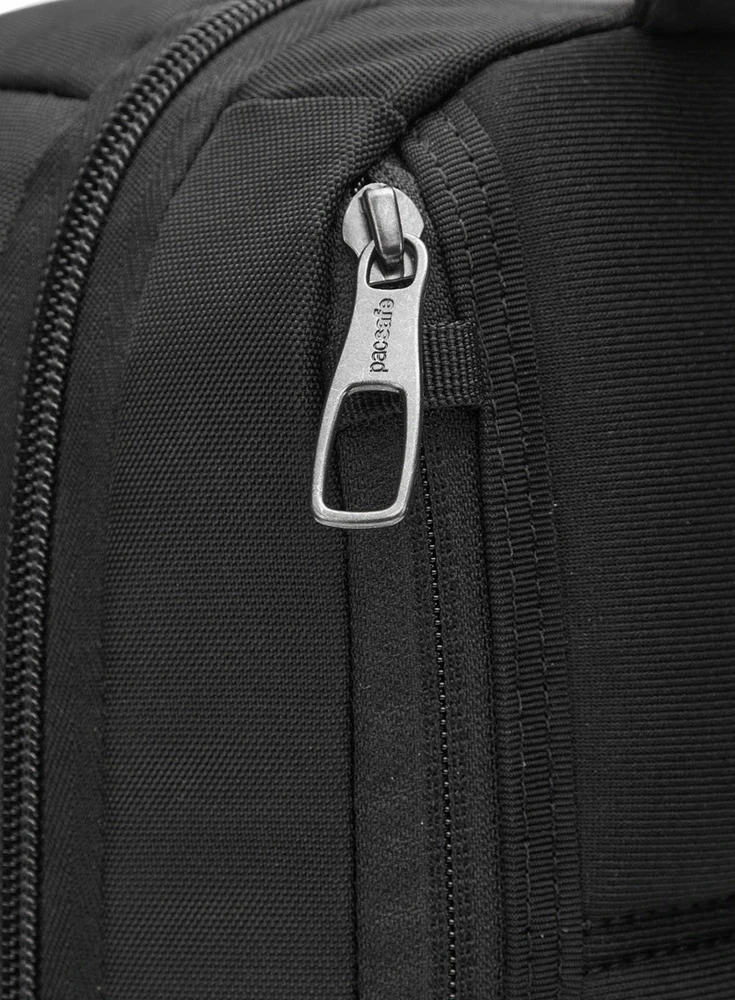 Pacsafe Metrosafe X 18l juodas miesto kuprinės su apsauga nuo vagysčių