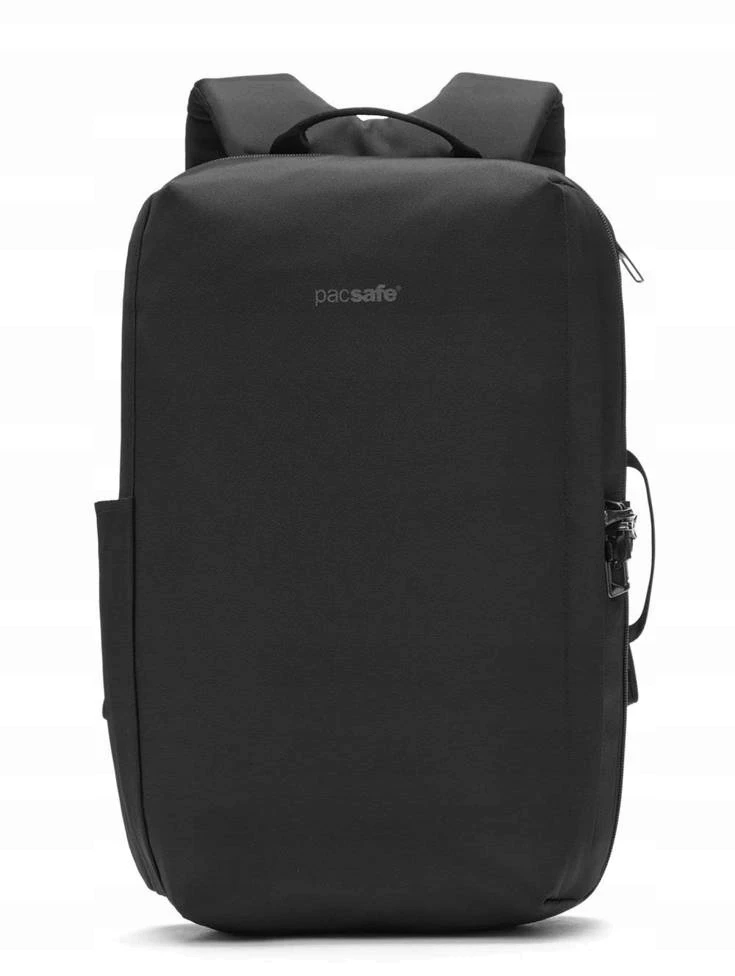 Pacsafe Metrosafe X 18l juodas miesto kuprinės su apsauga nuo vagysčių