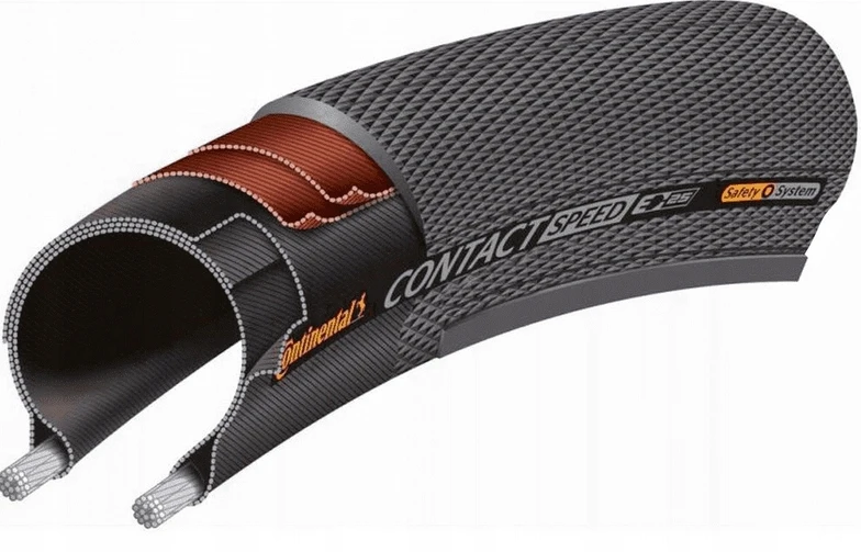 Padanga 28" Continental Contact Speed Tire 37-622 Juodas 520g