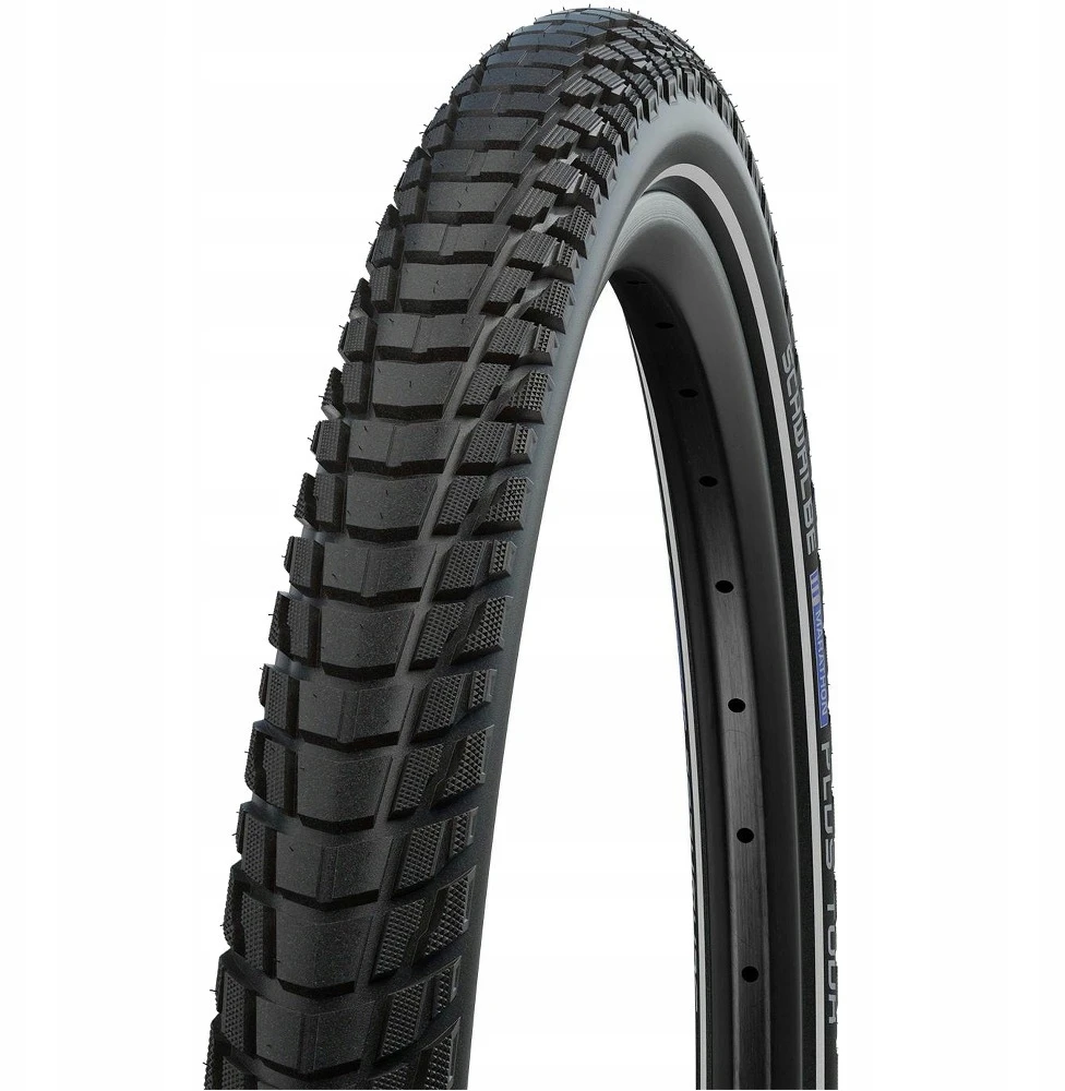 Padanga 28" Schwalbe Marathon Plus Tour HS 619, Perf Wired 37-622 / 28x1.40, 700x35C Addix Juodas-Reflex