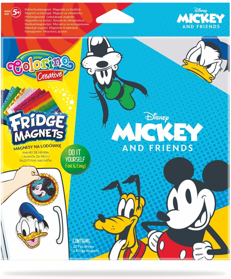 „PADARYK PATS“ Šaldytuvo MAGNETAI MICKEY COLORINO