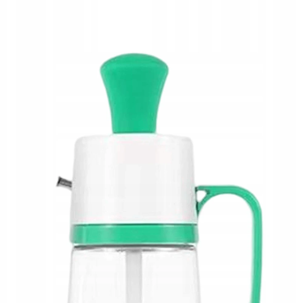 Padažų dozatorius su rankena 550 ml Daugkartinis, nepralaidus, daugkartinio naudojimo, žalias