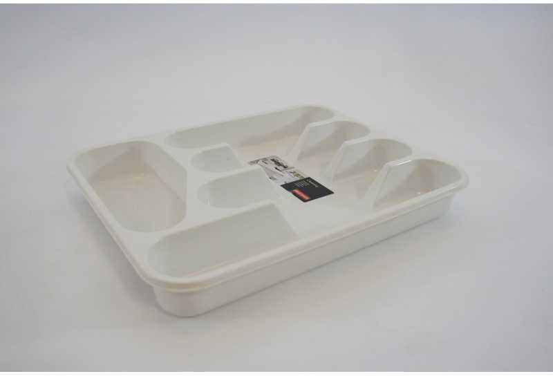 NHG Padėklas indams 33x26cm baltas