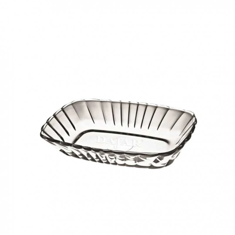 Pasabahce Padėklas/lėkštė 2 vnt 18x11,5 cm skaidri, stiklinė Pasabache 74800