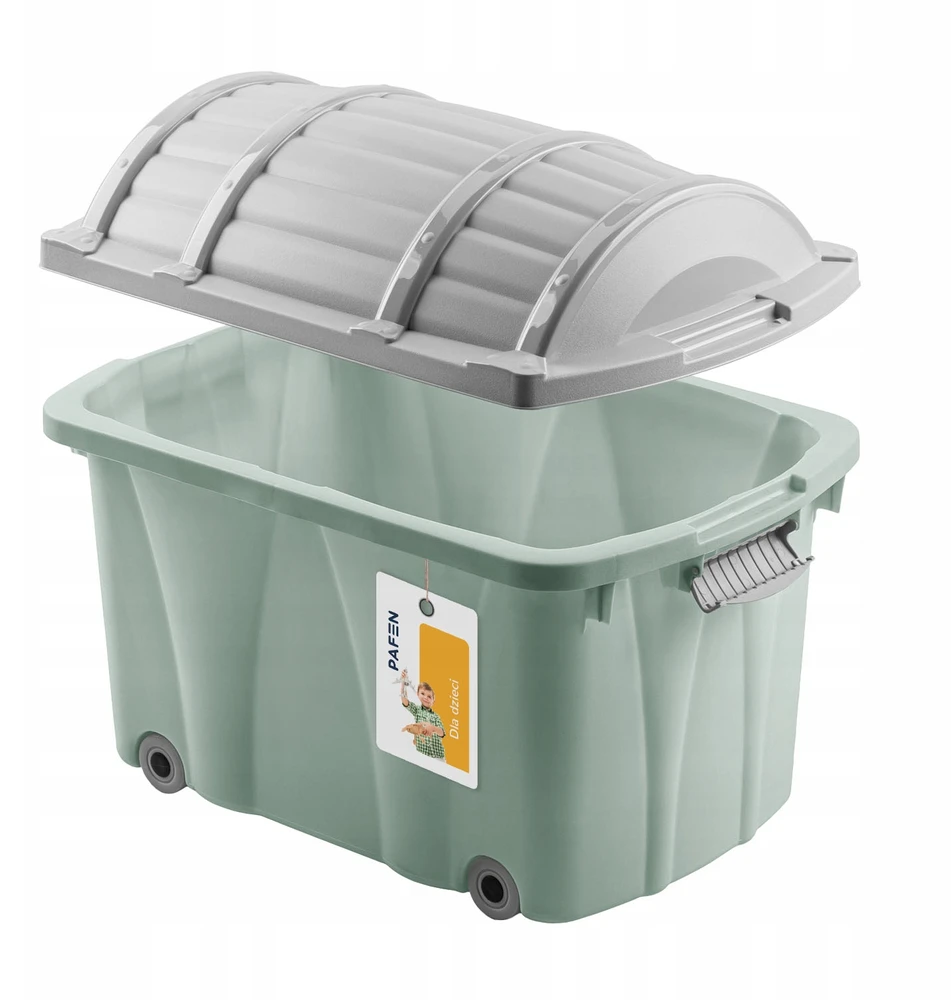 Pafen Kufer na kółkach indas na zabawki Pirat-Box XL