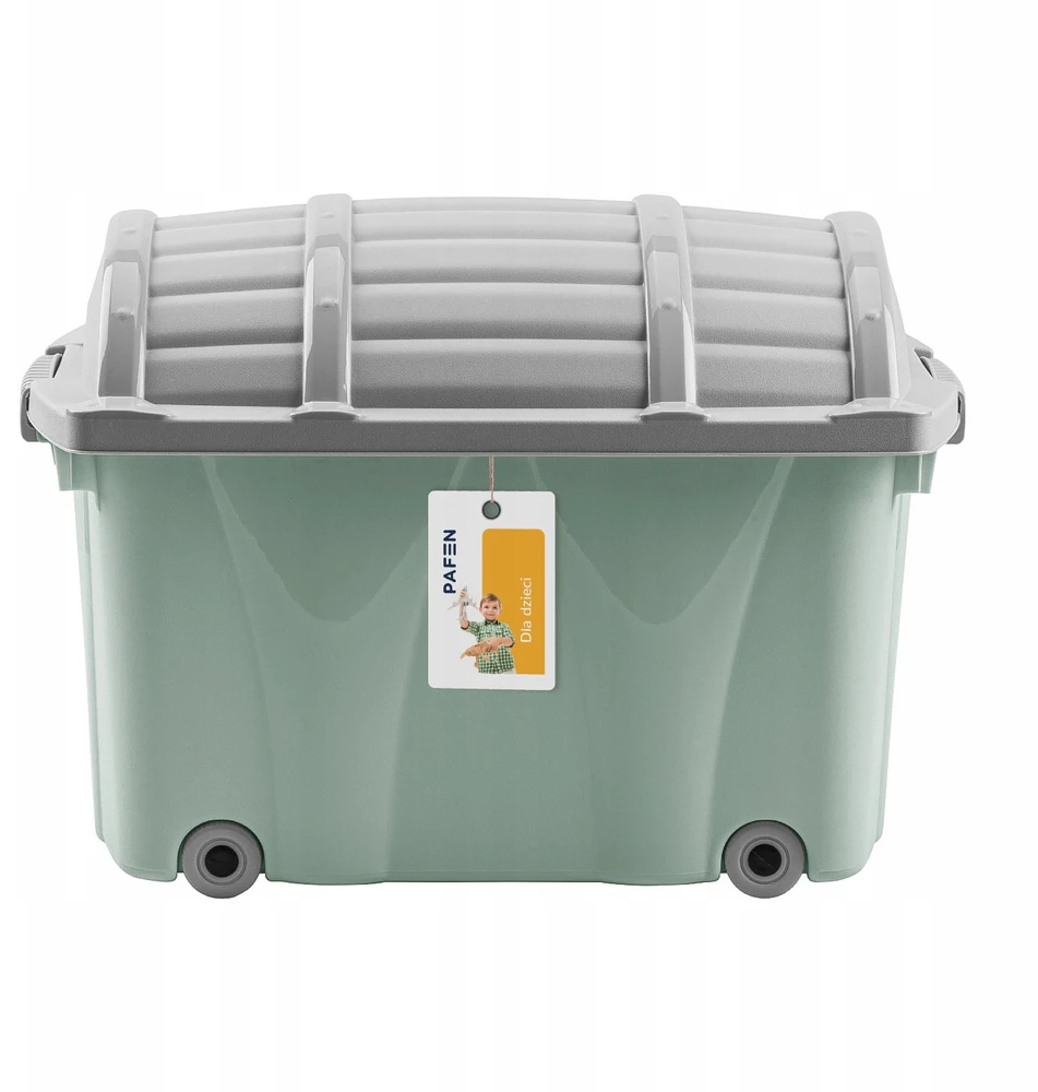 Pafen Kufer na kółkach indas na zabawki Pirat-Box XL