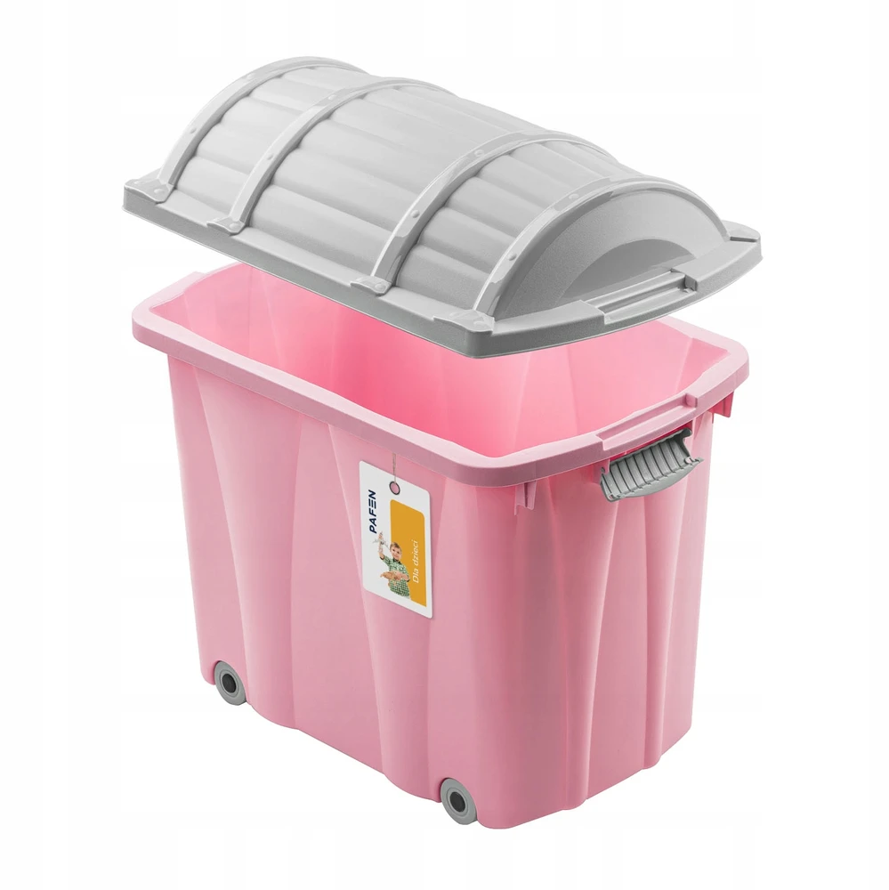 Pafen Pojemnik na zabawki su wypukłą pokrywą Pirat-Box XL