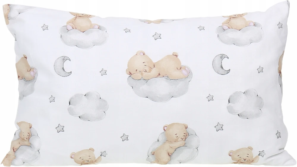 PAGALĖS UŽVALGALAS 40x60 cm MEDVILNĖ 100% JASIEK BABYMAM užtrauktukas