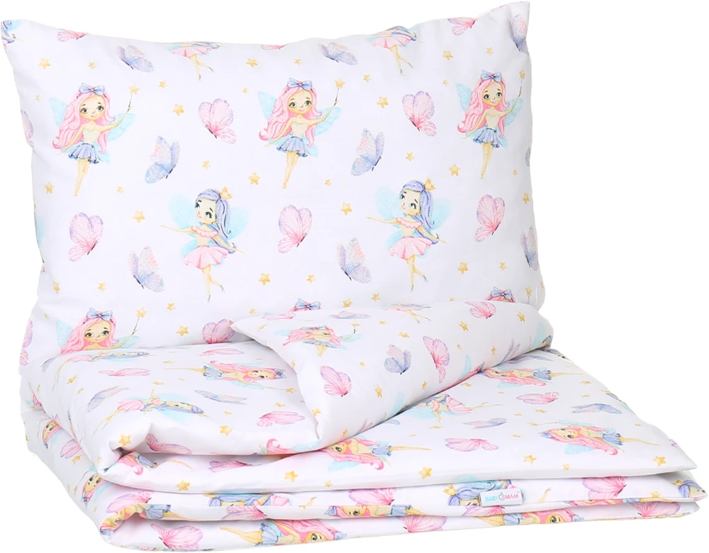 PAGALĖS UŽVALGALAS 40x60 cm MEDVILNĖ 100% JASIEK BABYMAM užtrauktukas