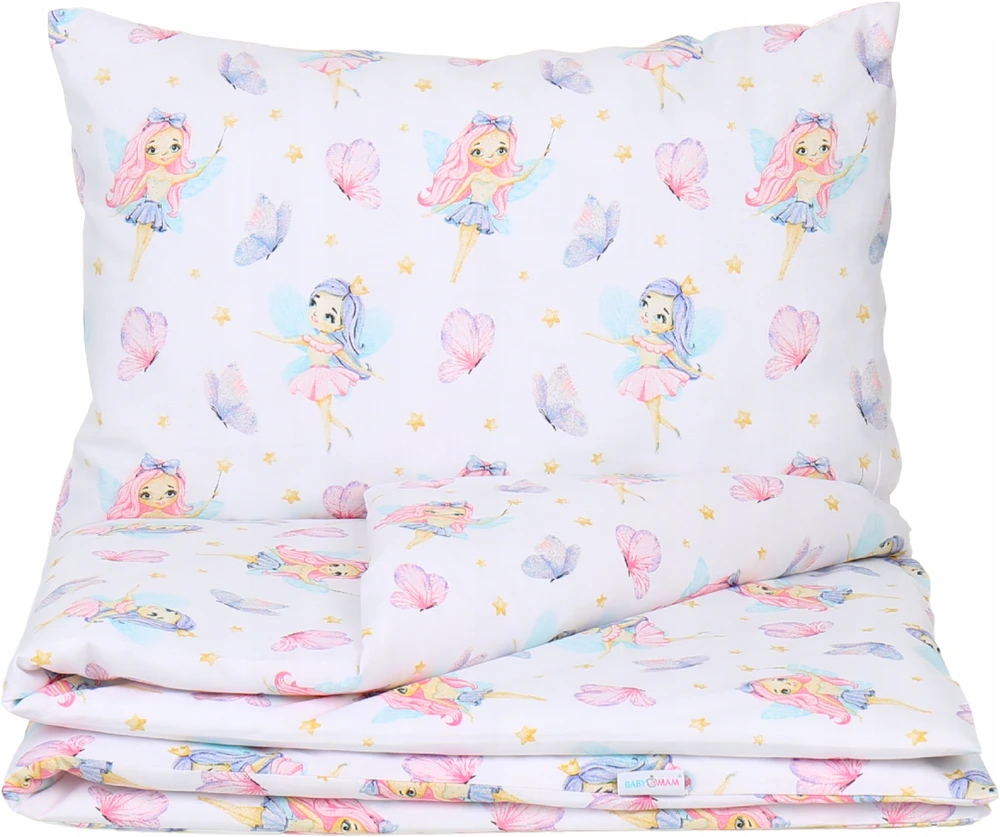 PAGALĖS UŽVALGALAS 40x60 cm MEDVILNĖ 100% JASIEK BABYMAM užtrauktukas