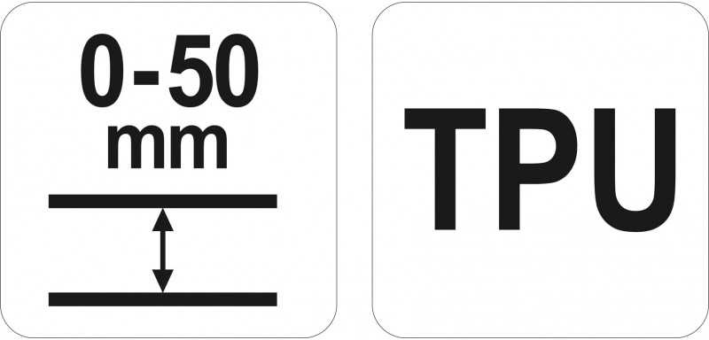 Pagalvė montavimo pripučiama 135kg, 0-50mm Yato