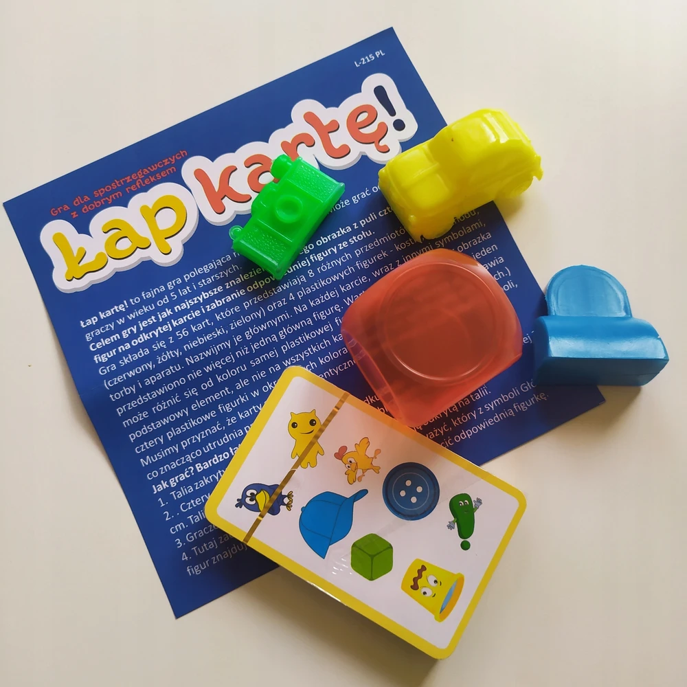 Dėlionė Hurtel PAGAUKITE KORTU žaidimas vaikams nuo 5 metų | Vakarėlis, refleksai| Metų pabaigos dovana