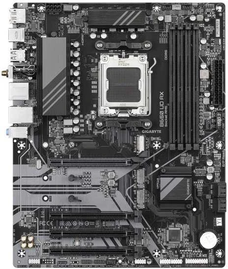 Pagrindinė plokštė Gigabyte B650 UD AX | Procesorių šeima AMD Ryzen | Procesoriaus lizdas AM5 | DDR5 | SATA jungčių skaičius 4