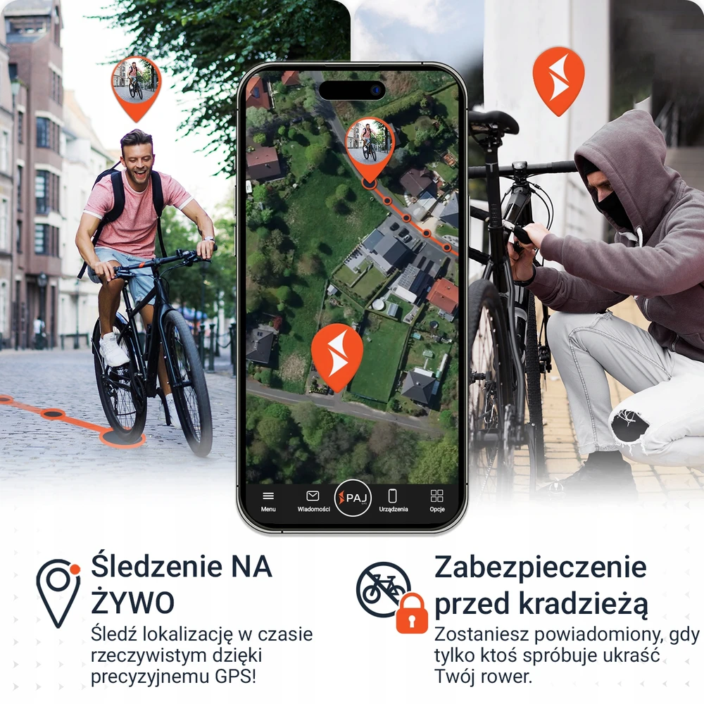 PAJ GPS dviračio signalizacija 4G elektroninis dviračių apsaugos nuo vagystės lokatorius, maitinamas saulės energija