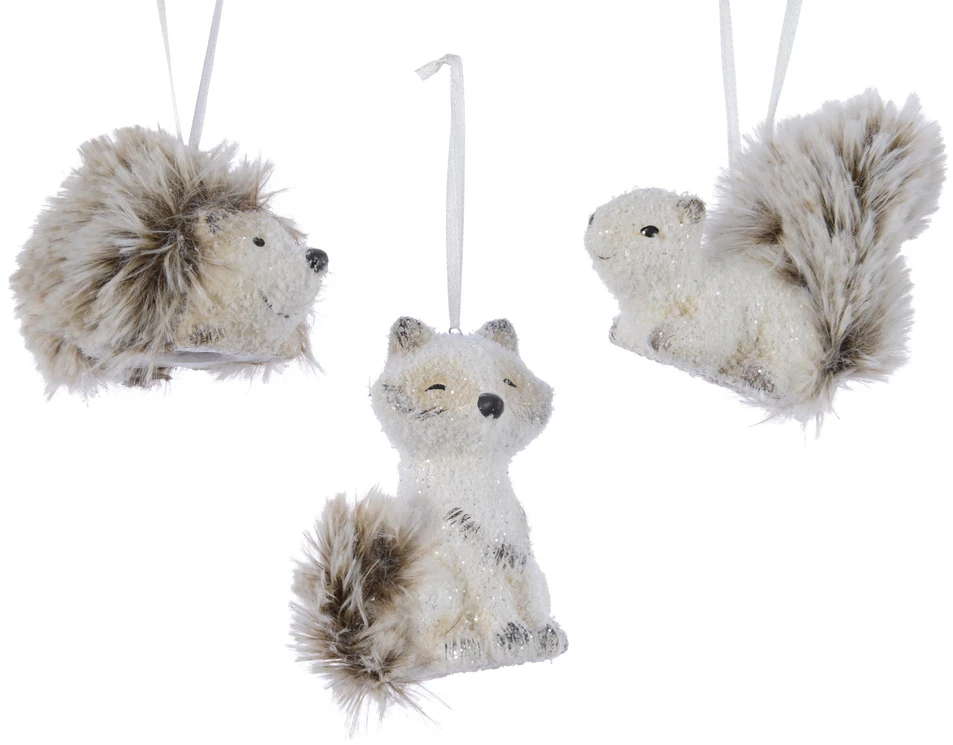 Nežinomas Christmas Tree toy Fox. ruda