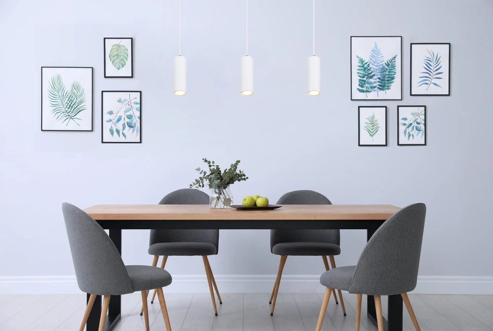 Lubinis baltas LED šviestuvas "TARTU" 10W, 400mm
