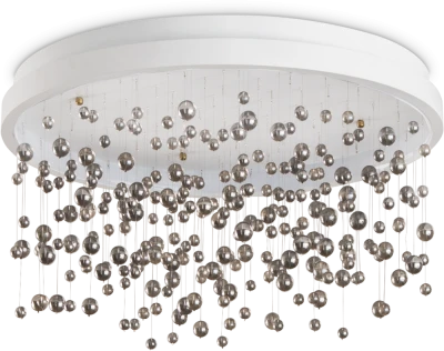 Ideal Lux 56W LED pakabinamas šviestuvas ARMONY, baltas, 3000K, dimeriuojamas, 315805