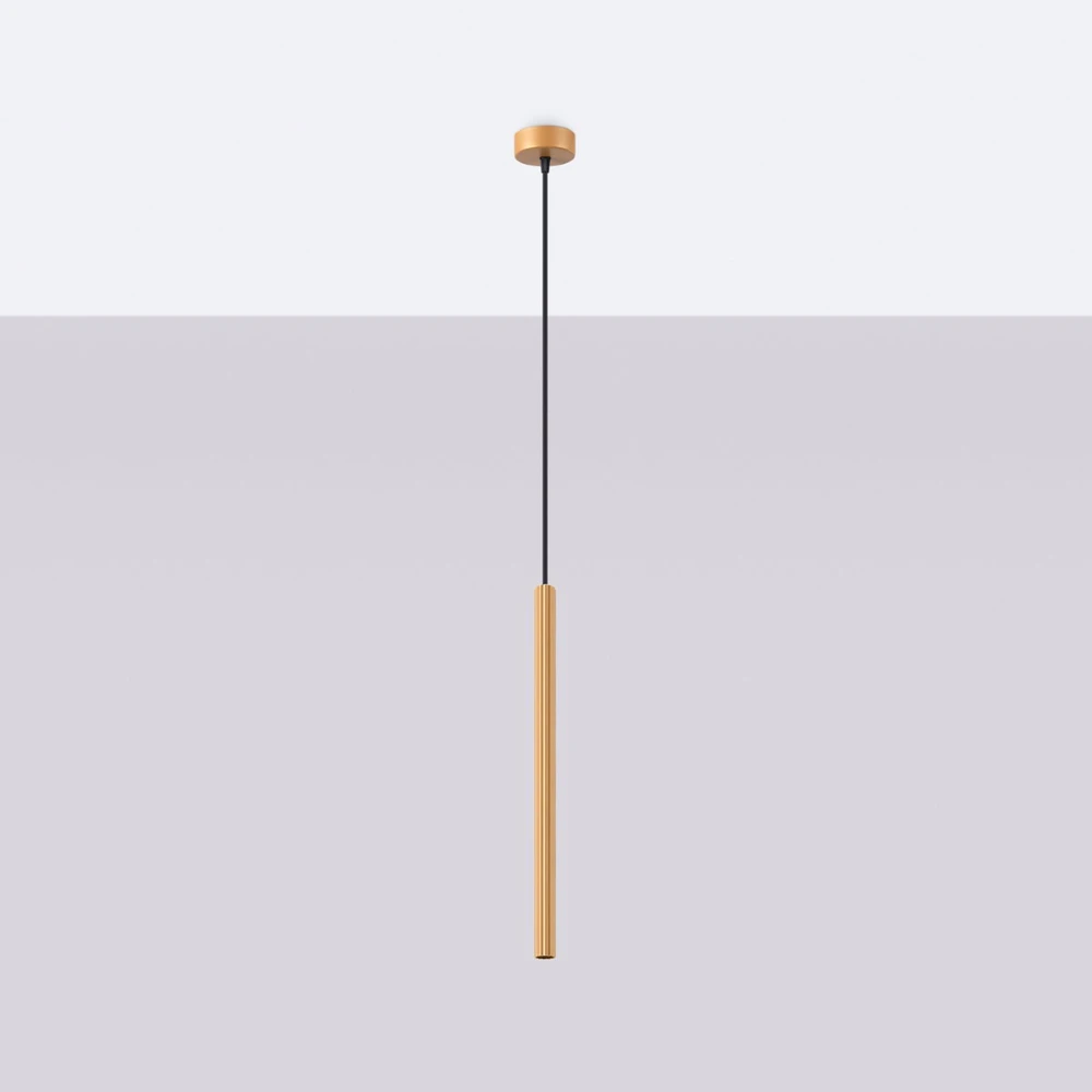 Sollux Lighting Pakabinamas šviestuvas ARCHE 1 aukso spalvos