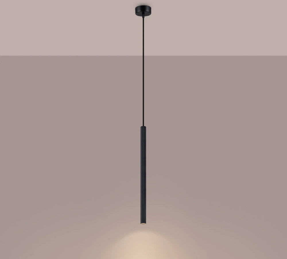 Sollux Lighting Pakabinamas šviestuvas ARCHE 1 juodas