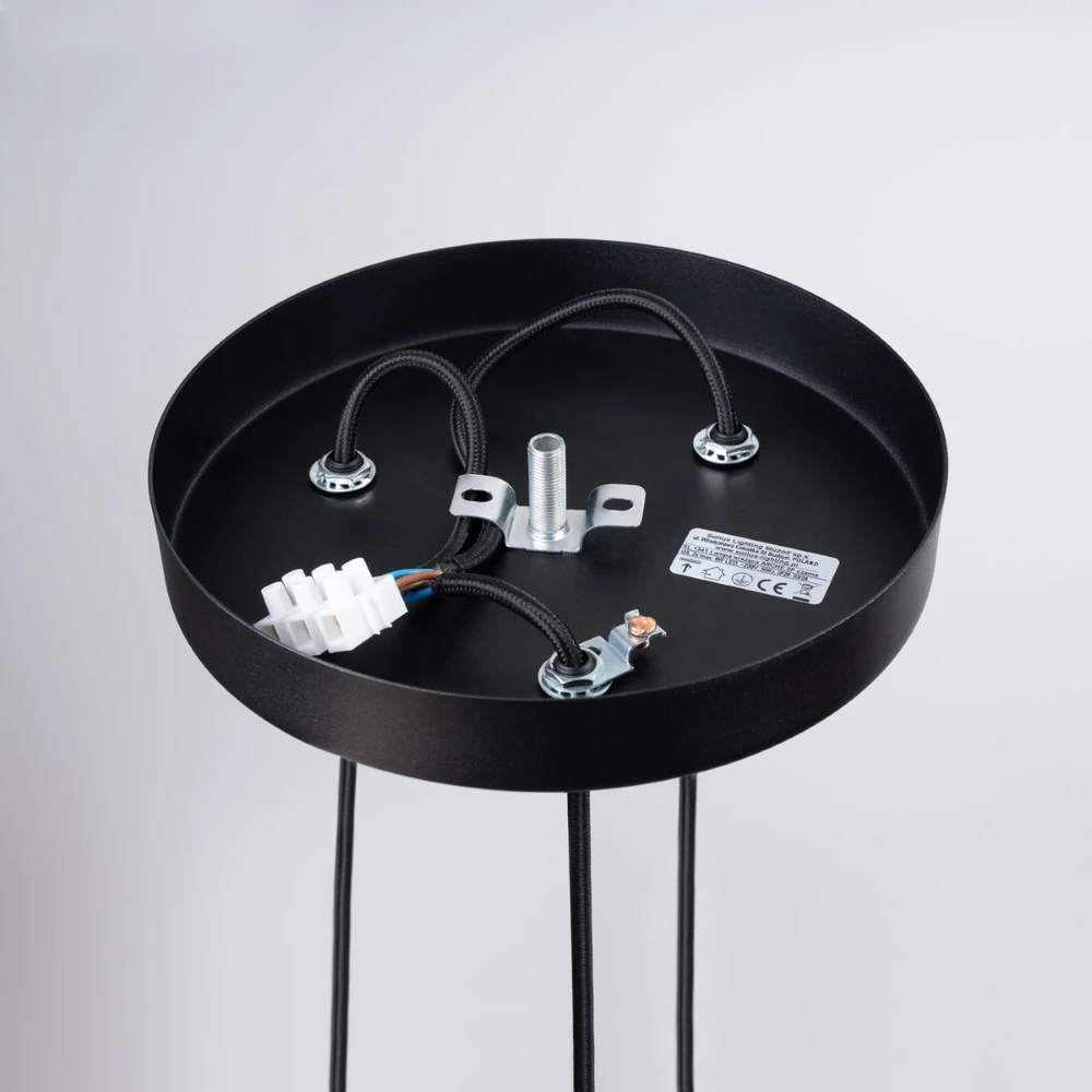 Sollux Lighting Pakabinamas šviestuvas ARCHE 3P juodas