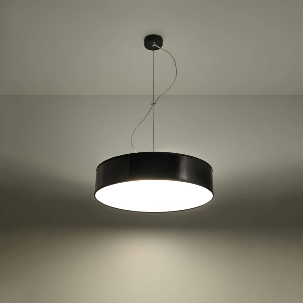 Sollux Lighting Sollux Pakabinamas šviestuvas ARENA 45 juodas