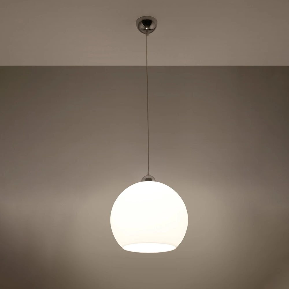 Sollux Lighting Pakabinamas šviestuvas BALL baltas