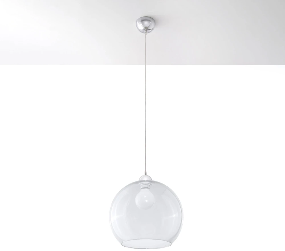 Sollux Lighting Pakabinamas šviestuvas BALL skaidrus