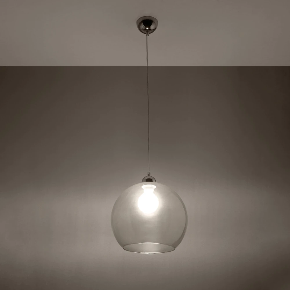 Sollux Lighting Pakabinamas šviestuvas BALL skaidrus