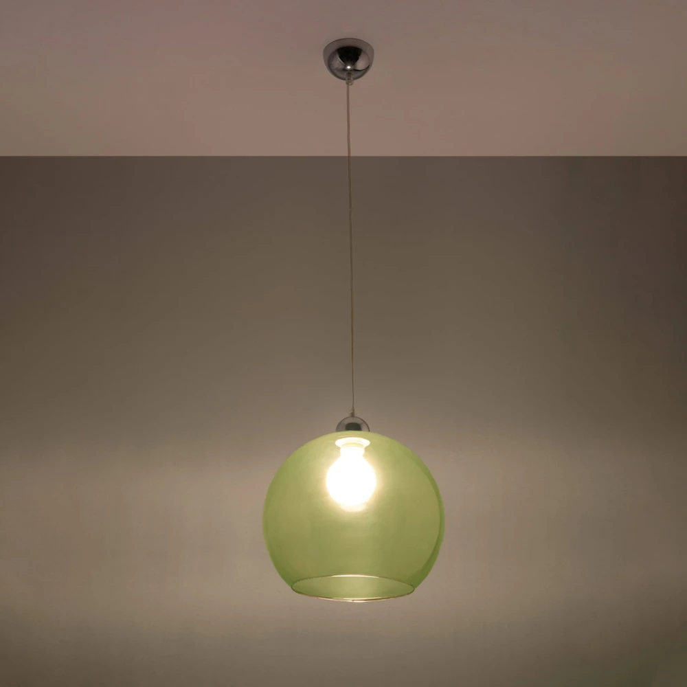 Sollux Lighting Pakabinamas šviestuvas BALL žalias