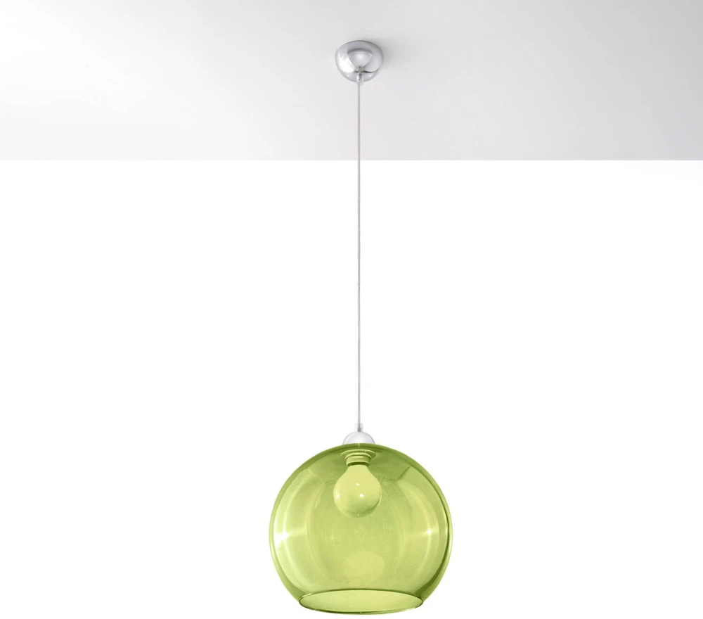 Sollux Lighting Pakabinamas šviestuvas BALL žalias