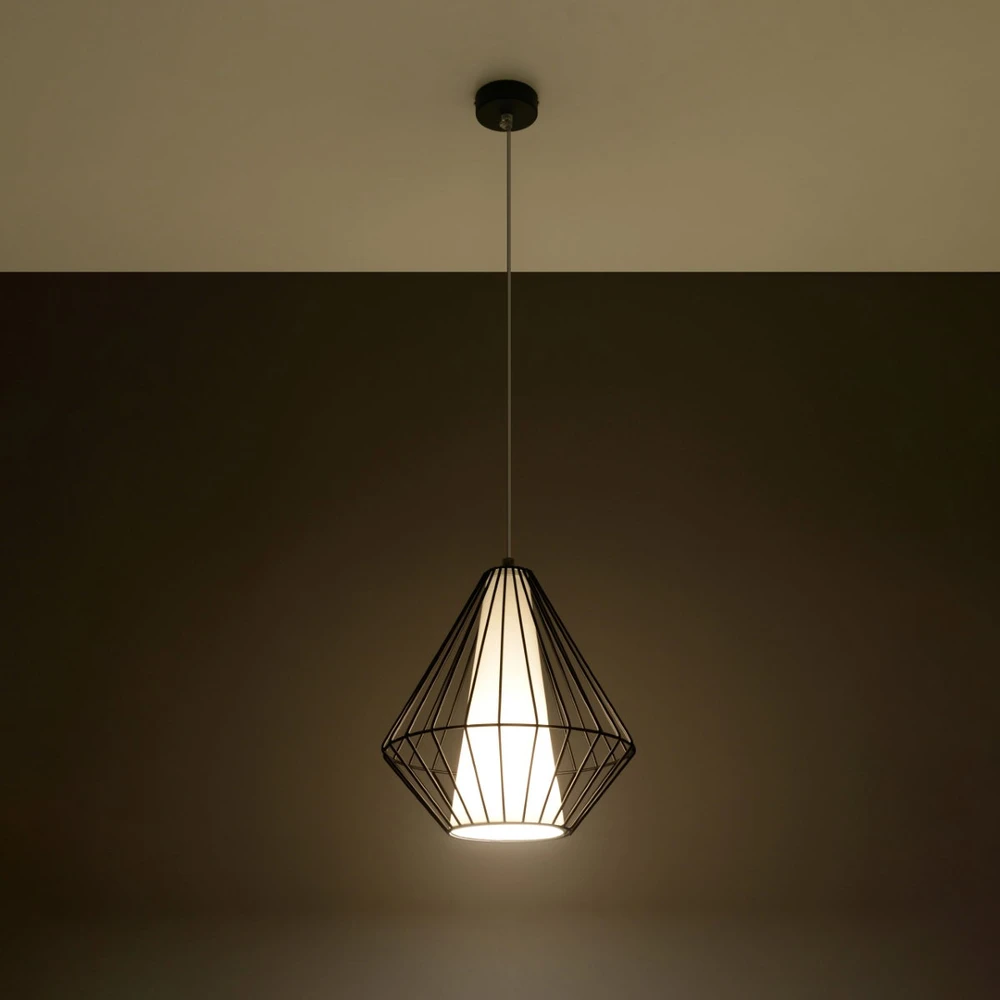 Sollux Lighting Sollux Pakabinamas šviestuvas DEMI juodas