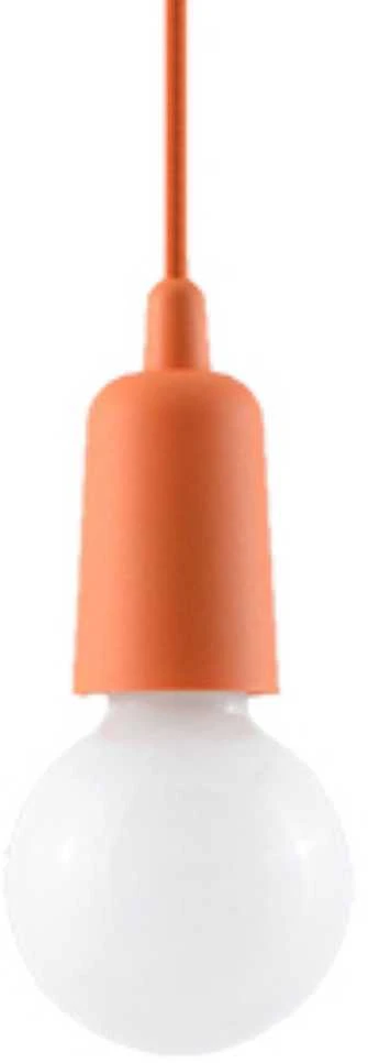 Sollux Lighting Pakabinamas šviestuvas DIEGO 1 oranžinis