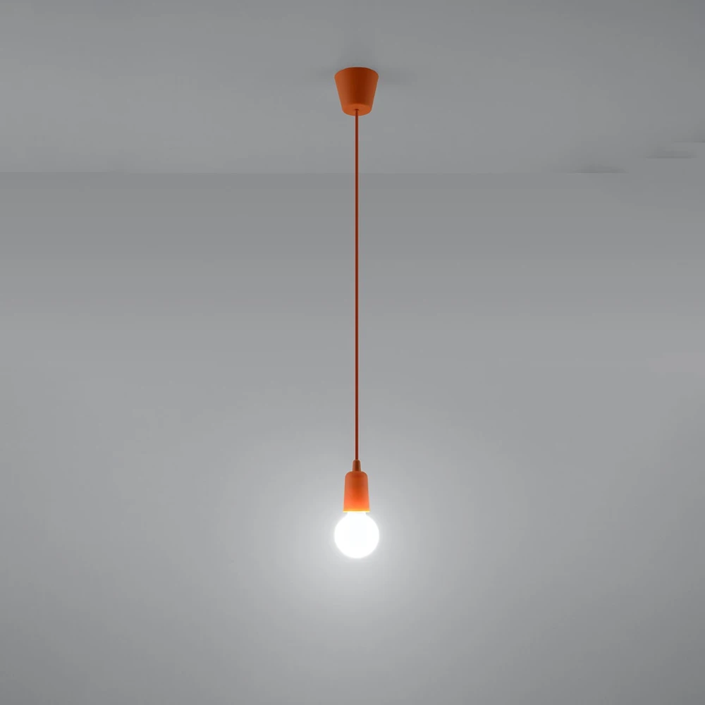 Sollux Lighting Pakabinamas šviestuvas DIEGO 1 oranžinis