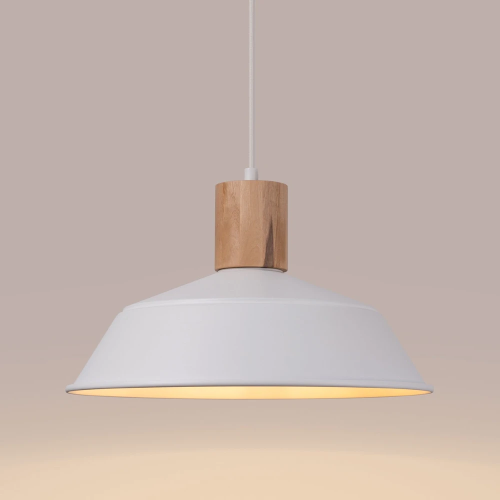 Sollux Lighting Pakabinamas šviestuvas FANO baltas